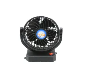 Custom High Speed Auto Cool Window Small LED Air Cooler Car Fan For Car