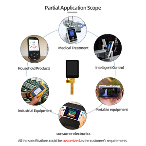 240x320 Çözünürlüklü 2.4 İnç Mini Qvga Tft Özel Nokta Matris Kare Dijital <span class=keywords><strong>Lcd</strong></span> Panel Ekran Modülü - Product Image 3