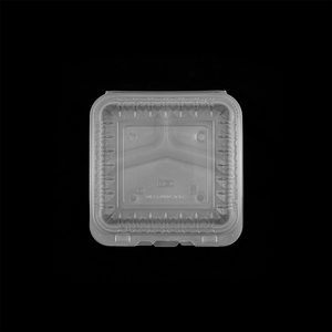 MFPP Hinged Clamshell Food Container <b>Lunch</b> <b>Box</b> for Meal Prep Takeaway Portable Plastic Food Containers - Product Image 1