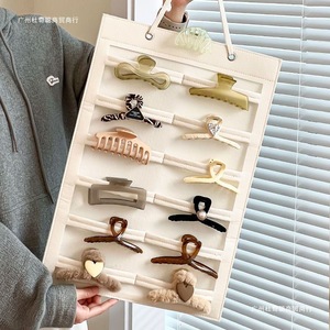 Hair <b>Clip</b> Display Rack Wall Mounted Storage Organizer For Children Hair Accessories Headwear Jewelry <b>Clips</b> Holder - Product Image 4