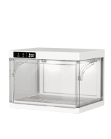 Boîte de vitrine transparente d'approvisionnement en usine logo personnalisé vitrine Cube objets de collection logo personnalisé boîte de présentation