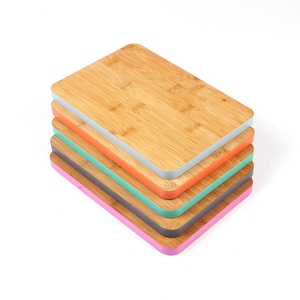 Tablas de cocina para carne y <span class=keywords><strong>queso</strong></span> personalizadas, tabla de corte de madera extragrande de nogal, 4 juegos gruesos, tabla de cortar de Bambú - Product Image 4