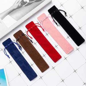 Bolsas de Regalo de Terciopelo Negro al por Mayor, Bolsitas Elegantes de Terciopelo para Bolígrafos, para Ideas de Regalos Pequeños - Product Image 1