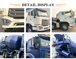 Camión Mezclador de Cemento SINOTRUK HOWO, 14000-100000 Kg, Vehículo Mezclador de Concreto Azul - Product Image 5