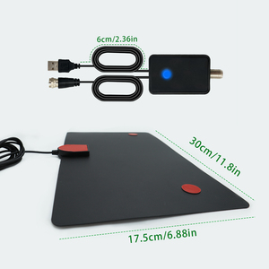 <span class=keywords><strong>Antena</strong></span> de <span class=keywords><strong>TV</strong></span> <span class=keywords><strong>Digital</strong></span> para interiores 4K 1080P con amplificador de 28DBI <span class=keywords><strong>Antena</strong></span> Omni de película fina UHF VHF para <span class=keywords><strong>Antena</strong></span> de <span class=keywords><strong>TV</strong></span> 4G DVB <span class=keywords><strong>HD</strong></span> - Product Image 4