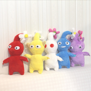 Nuevo lanzamiento Japón Pikme 18CM juguetes de peluche Pikmin dibujos animados muñeco de peluche con relleno de algodón PP flor Bud Leaf muñeco de peluche - Product Image 1