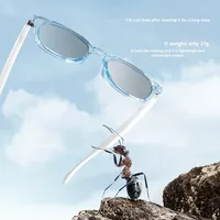 Lunettes de soleil intelligentes étanches IPX5 avec traduction IA, écouteurs sans fil Bluetooth pour le sport en extérieur, lunettes connectées IA