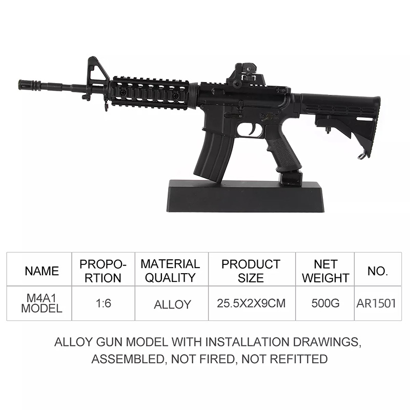 精巧1/3スケール　ミニチュア模型　AR15 M4 精巧1/3スケール ミニチュア AR15 - メルカリ