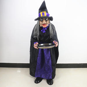 DAMAI di Halloween strega governante fantasma <span class=keywords><strong>casa</strong></span> stregata Bar chiede soldi fantasma sensore di controllo vocale gli occhi brillano fantasma spaventoso - Product Image 1
