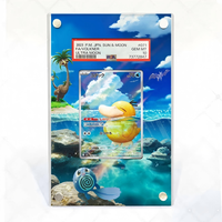 Cadre de présentation pour cartes PSA, support en acrylique pour cartes gradées, pour collection TCG (sans carte)