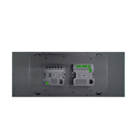 Tuya wifi android 12.3 pouces type ue smart inwall panneau de commande central multifonction avec passerelle zigbee système de musique de fond
