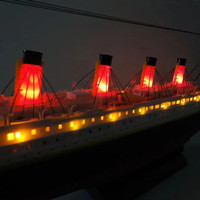 NQD 757T-4020 RC Titanic Boat 1:325 Scale 80CM Sea Grand Cruise Ship Classic Entièrement proportionnel Haute Simulation Grands Jouets