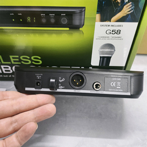 Wholesale for BLX24 <b>Wireless</b> Dynamic <b>Microphone</b> System Replaceable for BETA58A for SM58 for PG58 Capsule for Outdoor Live Show - Product Image 3