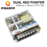QDLASER SINO-GALVO SG2206C Ensemble de scanner Galvo 1064nm, ouverture 10mm, double pointeur rouge XY2-100 pour machine de marquage laser à fibre