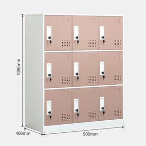 <span class=keywords><strong>Casier</strong></span> en métal, <span class=keywords><strong>casier</strong></span> en acier, <span class=keywords><strong>casier</strong></span> en métal à 9 portes, armoire de rangement en métal - Product Image 5