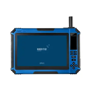 قرص صناعي مضاد للماء HUGERCOK G101N يعمل بنظام أندرويد 13 GPS GNSS RTK وعرة مع واي فاي 4G 8 + GB MTK Octa Core