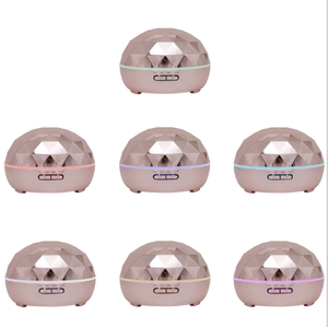 La venta 500ml en forma de diamante de Aroma de <span class=keywords><strong>aromaterapia</strong></span> difusor de aire humidificador Aroma difusores venta al por mayor - Product Image 1