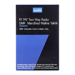 Radio Bidireccional R7 FKP DMR, Walkie Talkie Portátil, 1000 Canales, Pantalla a Color, IP68, Uso Industrial - Product Image 3