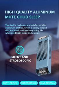 LED 조명 드라이버 고효율 정전압 AC 100-265V <span class=keywords><strong>DC</strong></span> 12V 24V 60W-400W 스위칭 전원 공급 장치 - Product Image 4