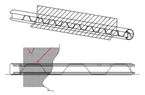 <span class=keywords><strong>Film</strong></span> de serre galvanisé/en alliage d'aluminium <span class=keywords><strong>canal</strong></span> de verrouillage et fil de manœuvre pour accessoire de serre de fixation de <span class=keywords><strong>film</strong></span> - Product Image 5