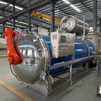 Autoclave de stérilisation et de retorte pour conserves de bœuf avec contrôle entièrement automatique Siemens PLC - Prix