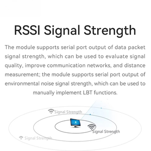 Module de port série sans fil UART avec puce RF CC1310, sortie de niveau TTL, modulation GFSK, 14 dBm, 868 MHz, 915 MHz, E70-900T14S - Product Image 4