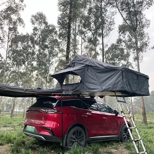 Tienda de campaña para techo de coche, para 3-4 personas, 4x4, con toldo