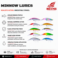 Échantillon gratuit Leurre de pêche Minnow coulant, imitation de poisson blanc courbé, leurre dur à longue portée pour eau salée, pour bar et topmouth, vente en gros OEM