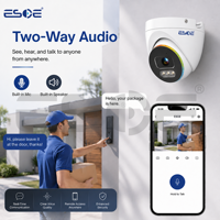 Système de caméra CCTV ESOE 4k 8MP, reconnaissance faciale, détection de flamme, étanche IP67, kit NVR POE 4CH, système complet de sécurité domestique