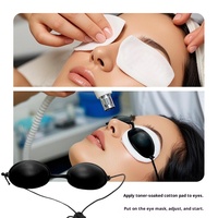 Vente en gros de lunettes anti-taches, masque pour les yeux, épilation, forte protection contre les rayons ultraviolets, lumière laser LED
