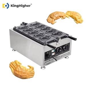 เครื่องทำวาฟ<span class=keywords><strong>เฟิ</strong></span><span class=keywords><strong>ล</strong></span>สแตนเลสแบบไม่ติดกระทะ ความจุสูง ผลผลิตสูง ยี่ห้อใหม่ รูปทรงปู สำหรับมืออาชีพ - Product Image 1