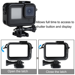 Support de fixation pour GoPro Hero 13/12/11/10/9 Black, boîtier de protection avec adaptateur griffe froide, accessoire pour caméra d'action - Product Image 5