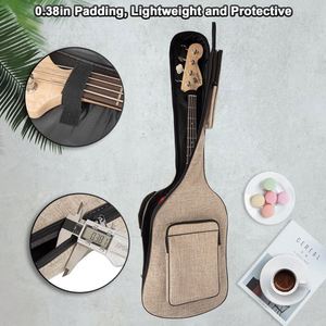 Échantillon gratuit, sac de guitare personnalisé imperméable à double sangle, sac de guitare, étui souple pour guitare - Product Image 6