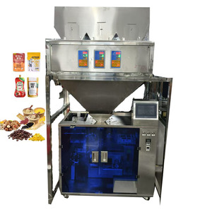 เครื่องบรรจุปิดผนึกบรรจุถุงแบบตั้งได้เครื่องบรรจุถุงแบบมีซิปเม็ดถั่วลิสงอัตโนมัติ - Product Image 3