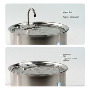 Smart Cycle 7L Dispensador de agua para mascotas de gran capacidad 304 Alimentador de perros de acero inoxidable Botella de agua para gatos alimentada por carga - Product Image 5