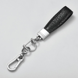 Crocodile Skin <b>Car</b> Keychain Zinc Alloy Metal <b>Key</b> <b>Ring</b> For Men And Women Gift A39896 Points D A3941 - Product Image 2