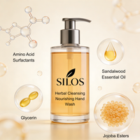 Savon Liquide Herbal SILOS Nettoyant Nourrissant Hydratant Multifonctionnel pour les Mains