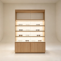 Présentoirs à lunettes sur mesure, minimalistes et abordables, vitrines à lunettes et comptoirs optiques haut de gamme