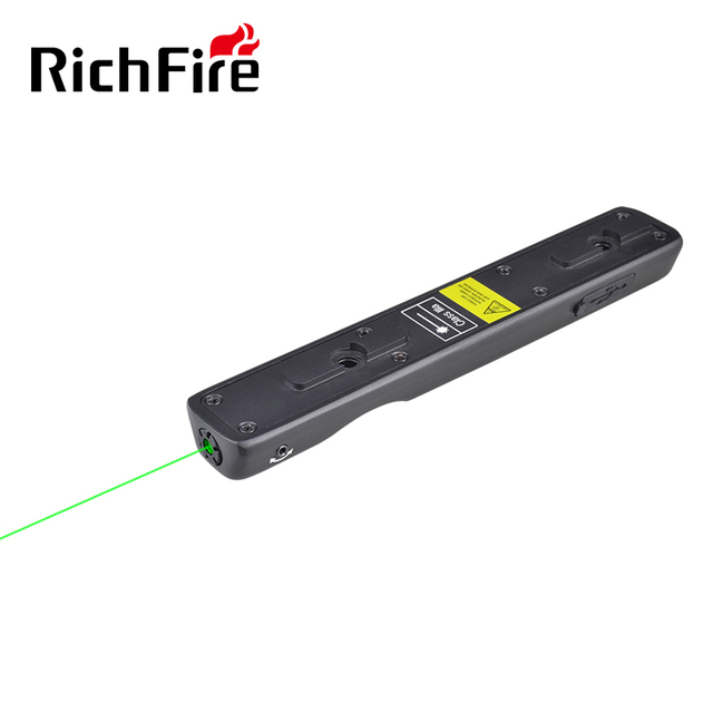Lightweight Black Green USB-C Rechargeable Lightning-fast Target Laser Sight