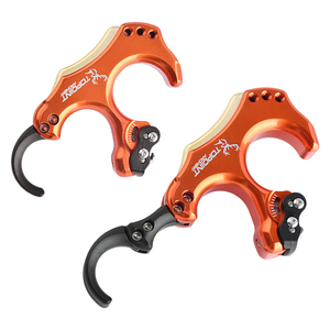 Directo de fábrica: Disparador de tensión trasera para arco compuesto de competición, accesorio de disparo para arco y flecha de 3 o 4 dedos - Product Image 6