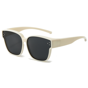 Lunettes de soleil polarisées pour myopes, spéciales conduite pour hommes, protection solaire estivale, <span class=keywords><strong>clip</strong></span> avancé pour lunettes de femmes - Product Image 4