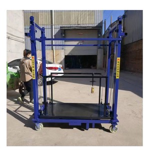 Plataforma de Trabajo Aérea Plegable para Elevación, Andamio Móvil con Cable de Acero para Tracción y Elevación - Product Image 4