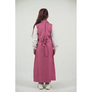 Uniforme Escolar Personalizado para Niñas, Vestido Rosa de Manga Larga, Camisa Blanca, Uniforme Académico, 100% Inspección de Control de Calidad, 95% Algodón, 5% Elastano - Product Image 2