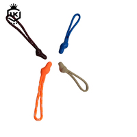Lanke Logo Corde Corde Corde en Caoutchouc Extracteur de Fermeture Éclair Basculement Cordon en Caoutchouc Extracteurs de Fermeture Éclair pour Vêtements Sac Pochette Tente Vêtements