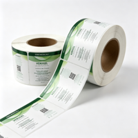 Étiquettes autocollantes en vinyle imperméables personnalisées de la marque Pure-easy pour flacons cosmétiques, parfums, tailles/formes personnalisées