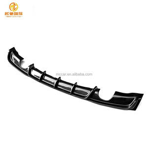 Accessoires de pièces automobiles pour <span class=keywords><strong>BMW</strong></span> série 3 F30 Diffuseur arrière Fibre de carbone Style MP Double échappement Diffuseur arrière Pare-chocs arrière - Product Image 4