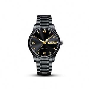 Relojes Mecánicos de Lujo con Moissanita en Oro para Hombre, Reloj Automático de Moda con Doble Fecha, Luminoso e Impermeable, Gran Venta - Product Image 5