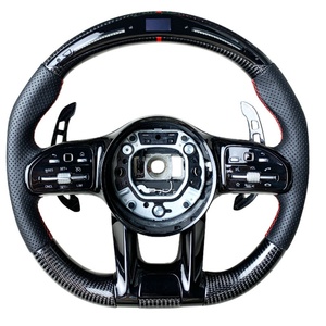 พวงมาลัย AMG คาร์บอนไฟเบอร์ดัดแปลงสำหรับ Mercedes-Benz รุ่นเก่าเหมาะสำหรับ Mercedes Benz C Class W205 AMG - Product Image 1