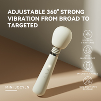 Mini vibromasseur G-Spot pour femmes, silicone premium, double stimulateur avec 5 vitesses et 5 modes, jouet sexuel féminin, fabricant OEM ODM