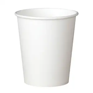 8oz Disposable Airline Drinking Cup White Hot Or Cold Drink Paper Cup